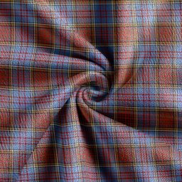 Scottish Anderson Weathered Clan Crest Tartan V neck Knitted Fleece Cardigans