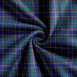 Scottish Belfrage (Belfarge) Modern Clan Crest Tartan V neck Knitted Fleece Cardigans