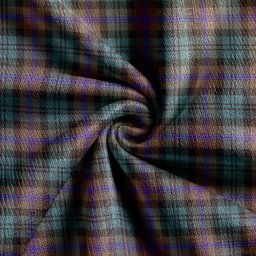 Scottish Baird (Baines) Weathered Clan Crest Tartan V neck Knitted Fleece Cardigans