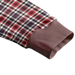 Scottish Bell Border (Bell Southern Bell) Weathered Clan Crest Tartan V neck Knitted Fleece Cardigans