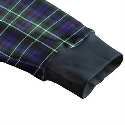 Scottish Allardice Clan Crest Tartan V neck Knitted Fleece Cardigans