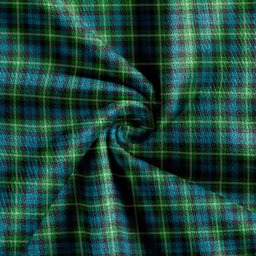 Scottish Baillie of Polkemmet Ancient Clan Crest Tartan V neck Knitted Fleece Cardigans