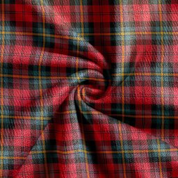 Scottish Aitken Weathered Clan Crest Tartan V neck Knitted Fleece Cardigans