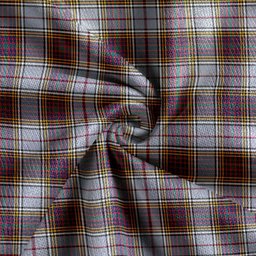 Scottish Anderson Ross Modern Clan Crest Tartan V neck Knitted Fleece Cardigans