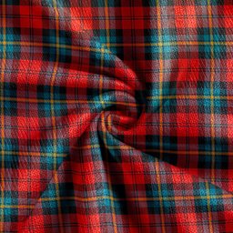Scottish Aitken Ancient Clan Crest Tartan V neck Knitted Fleece Cardigans