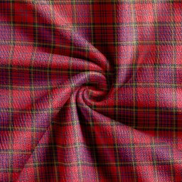 Scottish Anderson of Kinneddar Red Weathered Clan Crest Tartan V neck Knitted Fleece Cardigans