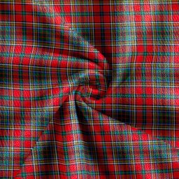 Scottish Anderson of Ardbrake Weathered Clan Crest Tartan V neck Knitted Fleece Cardigans