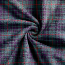 Scottish Aiton Weathered Clan Crest Tartan V neck Knitted Fleece Cardigans