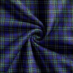 Scottish Arbuthnot Modern Clan Crest Tartan V neck Knitted Fleece Cardigans