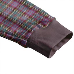 Scottish Anderson of Kinneddar Hunting Clan Crest Tartan V neck Knitted Fleece Cardigans