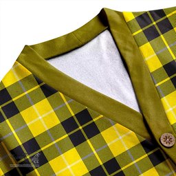 Scottish Barclay Dress Modern Clan Crest Tartan V neck Knitted Fleece Cardigans