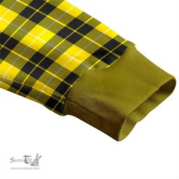Scottish Barclay Dress Modern Clan Crest Tartan V neck Knitted Fleece Cardigans