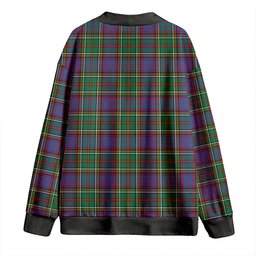 Scottish Anderson of Kinneddar Hunting Weathered Clan Crest Tartan V neck Knitted Fleece Cardigans