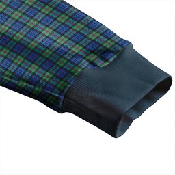 Scottish Baird Ancient Clan Crest Tartan V neck Knitted Fleece Cardigans