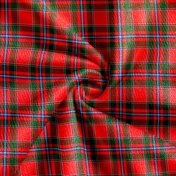 Scottish Butter Clan Crest Tartan V neck Knitted Fleece Cardigans