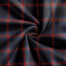 Scottish Braveheart Warrior (Watt #2) Modern Clan Crest Tartan V neck Knitted Fleece Cardigans