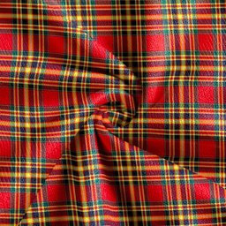 Scottish Chattan Modern Clan Crest Tartan V neck Knitted Fleece Cardigans