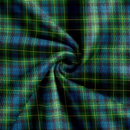Scottish Campbell of Breadalbane 1819 Modern 2 Clan Crest Tartan V neck Knitted Fleece Cardigans