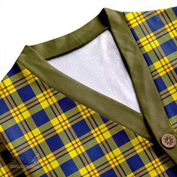 Scottish Carlisle (Carlill) Modern Clan Crest Tartan V neck Knitted Fleece Cardigans