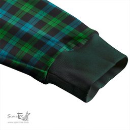Scottish Campbell of Lochawe Ancient 2 Clan Crest Tartan V neck Knitted Fleece Cardigans