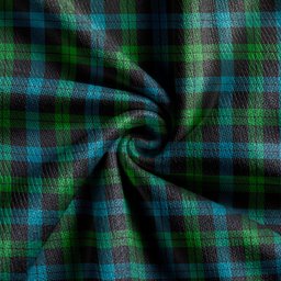 Scottish Campbell of Lochawe Ancient 2 Clan Crest Tartan V neck Knitted Fleece Cardigans