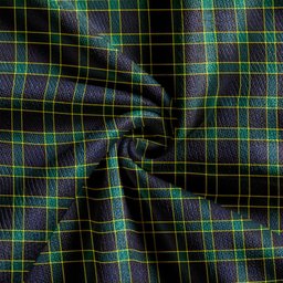 Scottish Campbell of Breadalbane Modern 2 Clan Crest Tartan V neck Knitted Fleece Cardigans