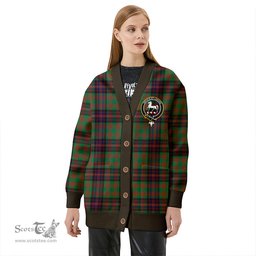 Scottish Cochrane (Cochran) Modern Clan Crest Tartan V neck Knitted Fleece Cardigans
