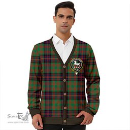 Scottish Cochrane (Cochran) Modern Clan Crest Tartan V neck Knitted Fleece Cardigans