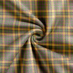 Scottish Blackwood Weathered Clan Crest Tartan V neck Knitted Fleece Cardigans