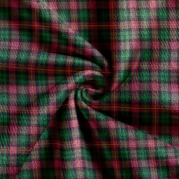 Scottish Cairns of Finavon Ancient Clan Crest Tartan V neck Knitted Fleece Cardigans