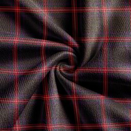 Scottish Braveheart Warrior (Watt #2) Weathered Clan Crest Tartan V neck Knitted Fleece Cardigans