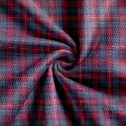 Scottish Cairns of Finavon Weathered Clan Crest Tartan V neck Knitted Fleece Cardigans