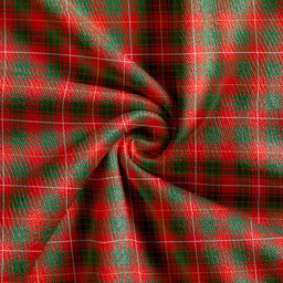 Scottish Bruce Ancient Clan Crest Tartan V neck Knitted Fleece Cardigans
