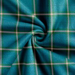 Scottish Cleland Ancient Clan Crest Tartan V neck Knitted Fleece Cardigans