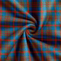 Scottish Carnegie Ancient Clan Crest Tartan V neck Knitted Fleece Cardigans