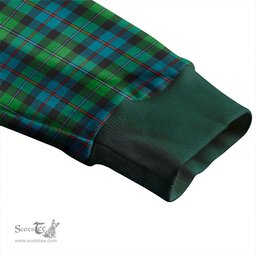 Scottish Campbell of Cawdor Ancient 2 Clan Crest Tartan V neck Knitted Fleece Cardigans