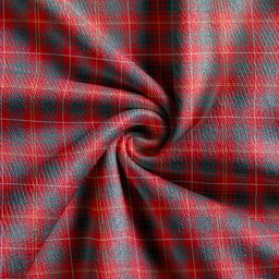 Scottish Bruce Weathered Clan Crest Tartan V neck Knitted Fleece Cardigans