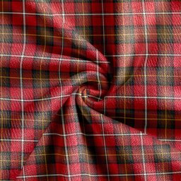 Scottish Boyd Weathered Clan Crest Tartan V neck Knitted Fleece Cardigans