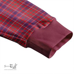 Scottish Cameron of Locheil Weathered 2 Clan Crest Tartan V neck Knitted Fleece Cardigans