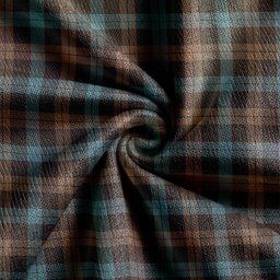 Scottish Campbell of Lochawe Weathered 2 Clan Crest Tartan V neck Knitted Fleece Cardigans