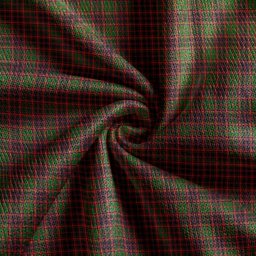 Scottish Buchan Modern Clan Crest Tartan V neck Knitted Fleece Cardigans