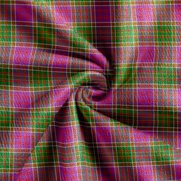 Scottish Bowie Ancient Clan Crest Tartan V neck Knitted Fleece Cardigans