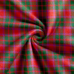 Scottish Caledonian (MacKintosh #3) Ancient Clan Crest Tartan V neck Knitted Fleece Cardigans