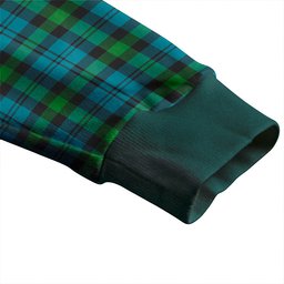 Scottish Campbell of Glenlyon Ancient 2 Clan Crest Tartan V neck Knitted Fleece Cardigans
