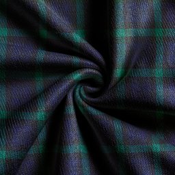 Scottish Campbell of Glenlyon Modern 2 Clan Crest Tartan V neck Knitted Fleece Cardigans