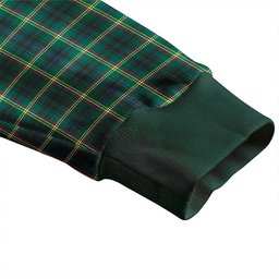 Scottish Campbell Marquis of Lorne Modern 2 Clan Crest Tartan V neck Knitted Fleece Cardigans