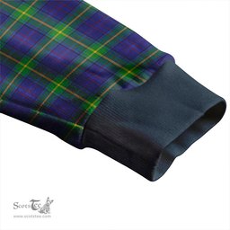 Scottish Boyle Clan Crest Tartan V neck Knitted Fleece Cardigans