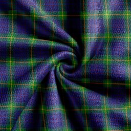 Scottish Boyle Clan Crest Tartan V neck Knitted Fleece Cardigans