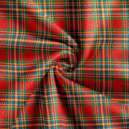 Scottish Chattan Ancient Clan Crest Tartan V neck Knitted Fleece Cardigans