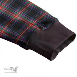 Scottish Braveheart Warrior (Watt #2) Ancient Clan Crest Tartan V neck Knitted Fleece Cardigans